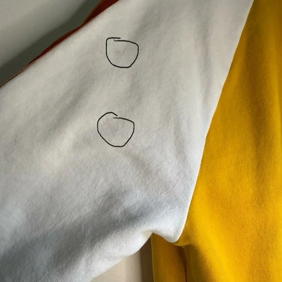 Disney Cruise Line Minnie Mouse Retro Zip-Up Hoodie Size Medium - Picture 5 of 8